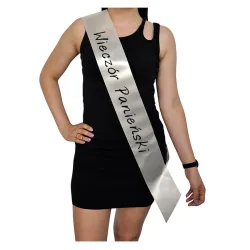 Szarfa ECRU Wieczór Panieński